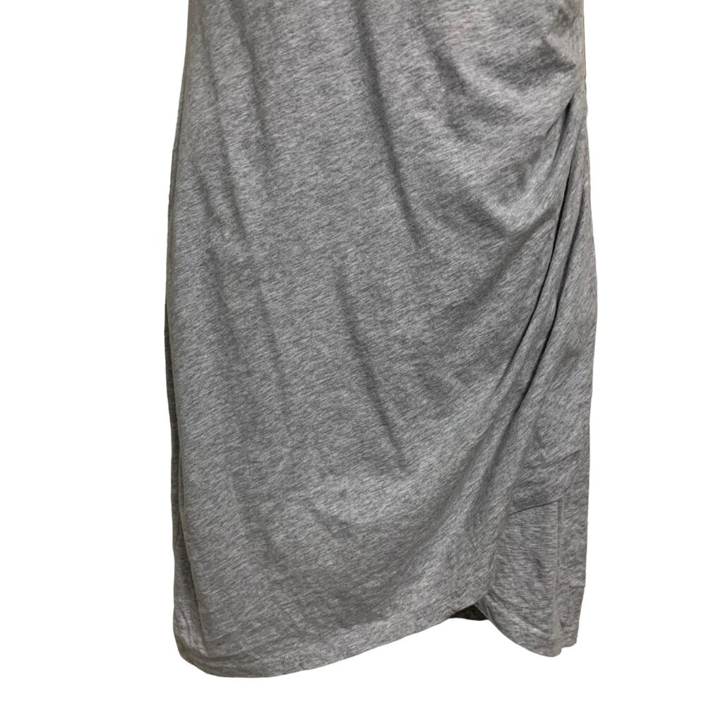 NWT! Bobi LA  Ruched Side Surplice Tank Dress Womens Size L - Picture 4 of 10
